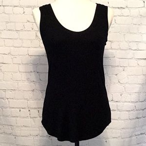 LAMade Black Rib Knit Tank